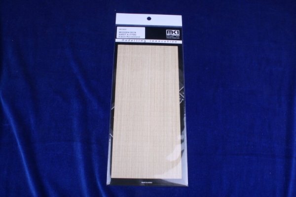 MK1 Design MD-00001 WOODEN DECK SHEET A 0.5mm Recommand 1/700