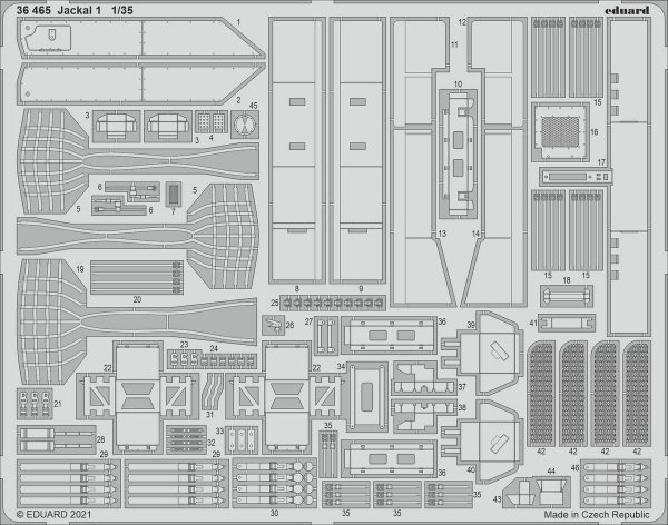 Eduard 36465 Jackal 1 HOBBY BOSS 1/32 