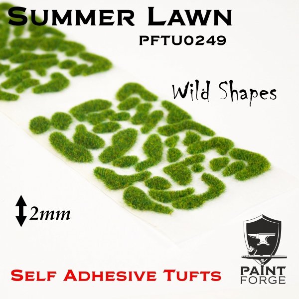 Paint Forge PFTU0249 Tufts: Wild Summer Lawn 2mm
