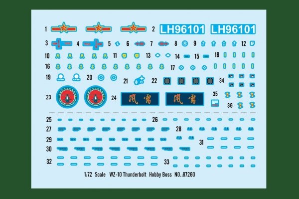 Hobby Boss 87260 WZ-10 Thunderbolt 1/72