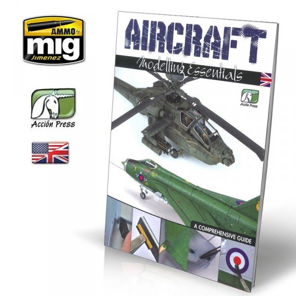 AMMO of Mig Jimenez EURO0014 AIRCRAFT MODELLING ESSENTIALS (English)