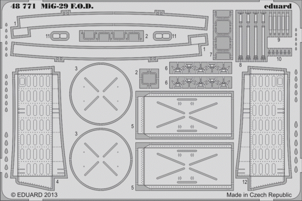 Eduard 48771 MiG-29 F. O.D. 1/48 GREAT WALL HOBBY