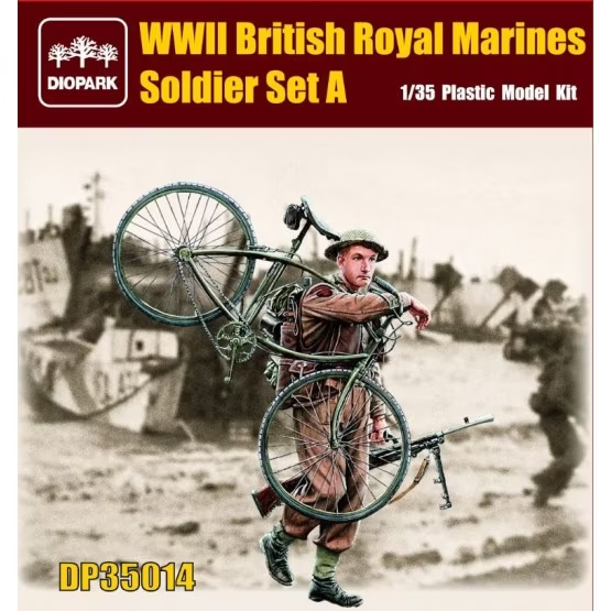 Diopark 35014 WWII British Royal Marines Soldier Set A 1/35