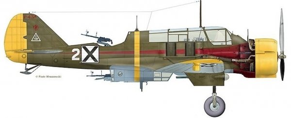 Mirage Hobby 481404 PZL.43 A 'CHAYKA' Bulgarian Air Force 1941-1944 1/48