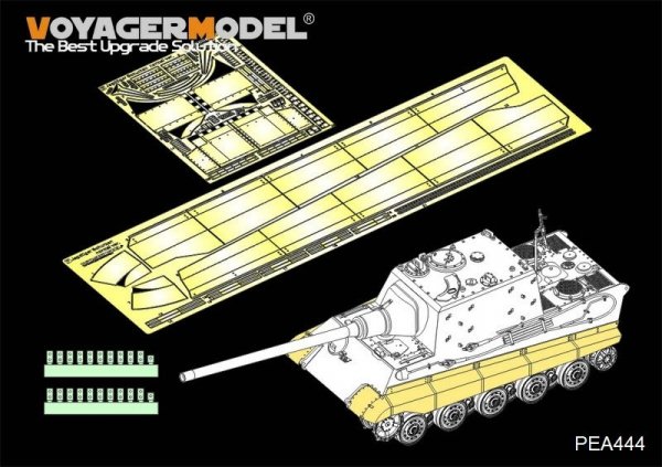 Voyager Model PEA444 WWII German Sd.Kfz.186 Panzerjäger &quot;Jagdtiger&quot; Schurzen Normal Version（For TAKOM) 1/35