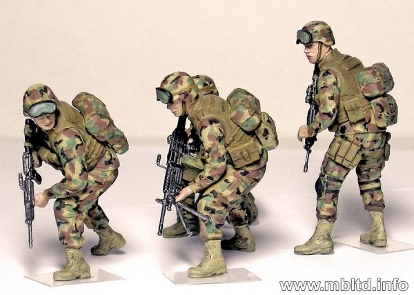 Master Box 3575 Iraq kit 1 (US Troops) (1:35)