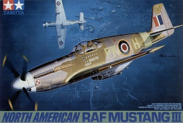 Tamiya 61047 North American RAF Mustang III (1:48)