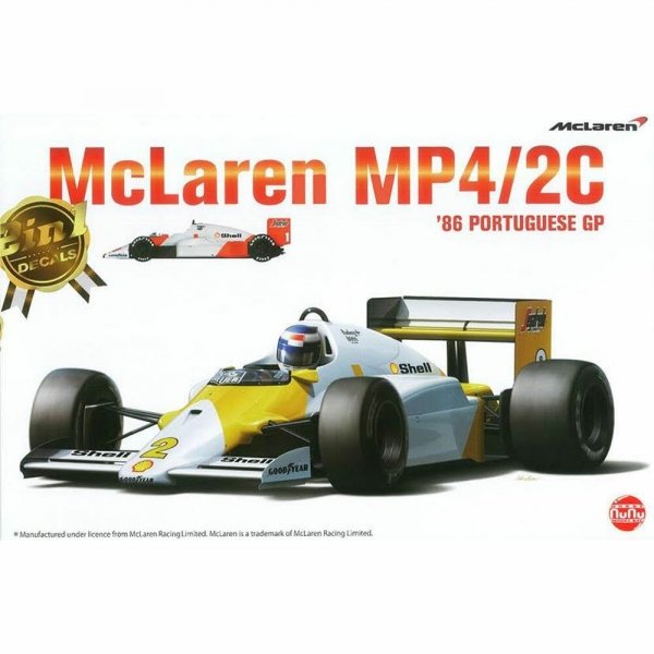 NuNu PN20001 McLaren MP4/2C '86 Portuguese GP 1/20