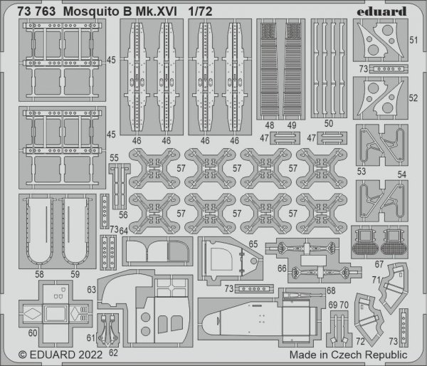 Eduard 73763 Mosquito B Mk. XVI AIRFIX 1/72