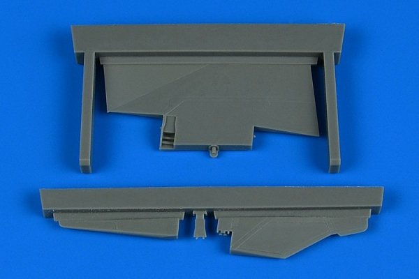 Aires 4792 MiG-23ML correct tail fin 1/48 TRUMPETER