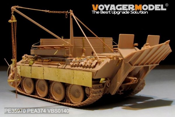 Voyager Model PE35970 WWII German Bergepanther Ausf.A (Late type,Panther G tool holders) Basic For MENG SS-015 1/35