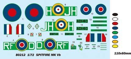 Hobby Boss 80212 Spitfire MK Vb (1:72)