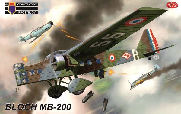 Kovozavody Prostejov KPM0281 Bloch MB-200 1/72