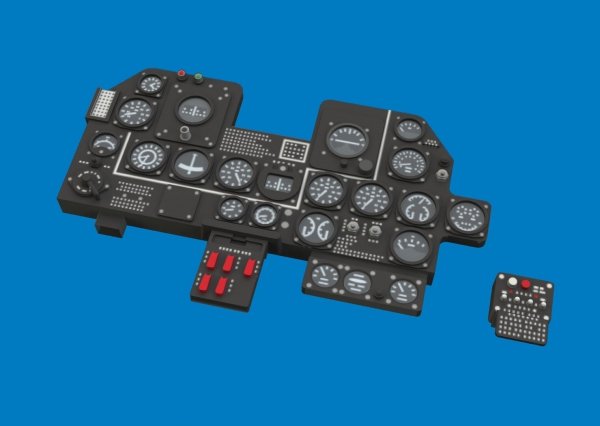 Eduard 644339 P-47N LööK for MINIART 1/48