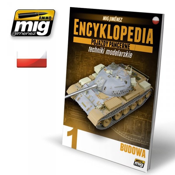 Ammo of Mig Jimenez 6199 Encyklopedia Technik Modelarskich - Pojazdy Pancerne (język polski) - Komplet 6 tomów plus twarda obwoluta