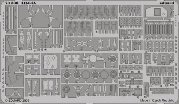 Eduard 73330 AH-64A S. A. 1/72 HOBBY BOSS