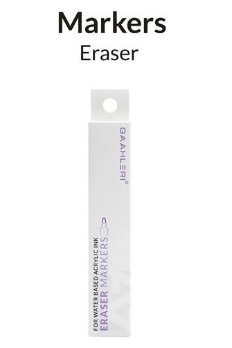 Gaahleri 45213 Metallic Series Marker Eraser
