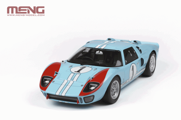 Meng Model RS-001 Ford GT40 Mk.II ’66 (Pre-colored Edition) kit 1/12