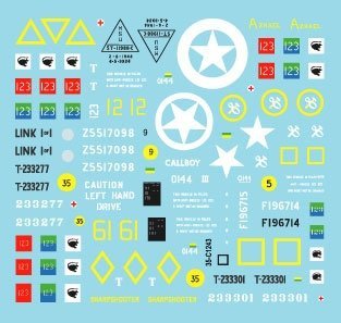 Star Decals 35-C1243 British Sharpshooters 1/35