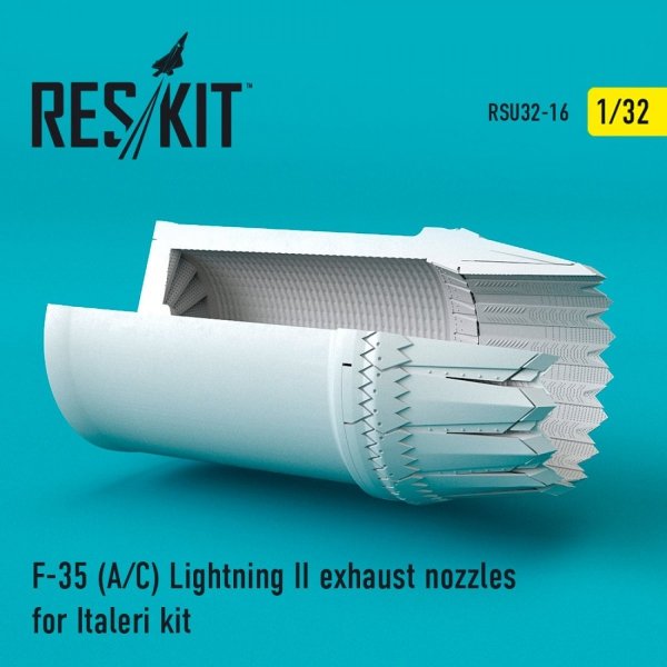 RESKIT RSU32-0016 F-35 (A,С) &quot;LIGHTNING II&quot; EXHAUST NOZZLES FOR ITALERI KIT 1/32