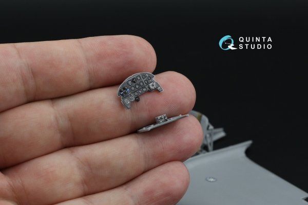 Quinta Studio QD48645 Yak-7B 3D-Printed &amp; coloured Interior on decal paper ( Zvezda ) 1/48