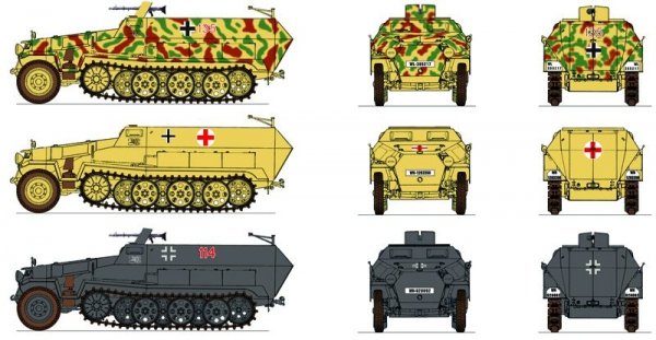 Italeri 7516 Sd.Kfz. 251/1 Ausf. C (1:72)