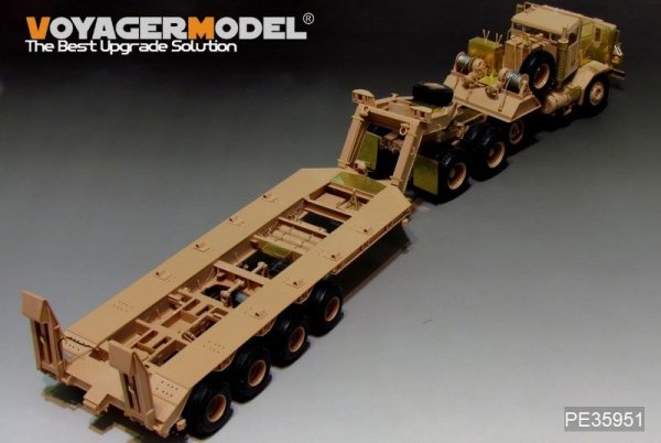 Voyager Model PE35951 Modern US Army M911 C-HET &amp;M747 Heavy Equipment Semi-Trailer For MENG SS-013 1/35