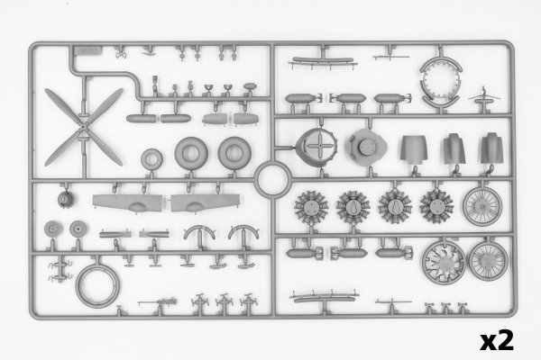 ICM 48327 Airfield of the American Bomber Group 1/48