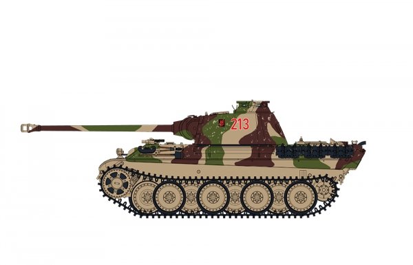 Meng Model TS-052 German Medium Tank Sd.Kfz. 171 Panther Ausf.G Early/Ausf.G with Air Defence Armor 1/35