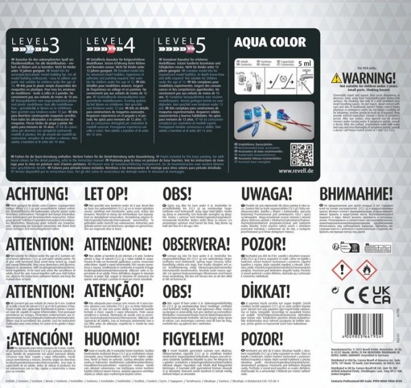 Revell 66790 Model Set Star Wars Mandalorian Carson Teva's X-Wing Fighter 1/57