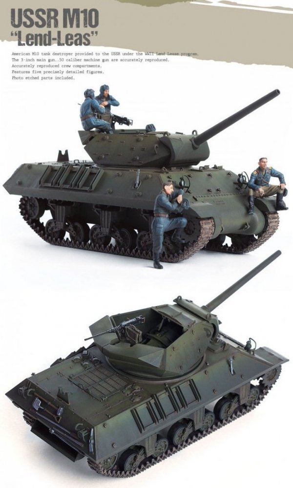 Academy 13521 USSR M10 Lend Lease 1/35