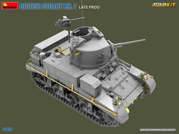Mini Art 35441 British Stuart Mk. I Late Prod Interior Kit 1/35
