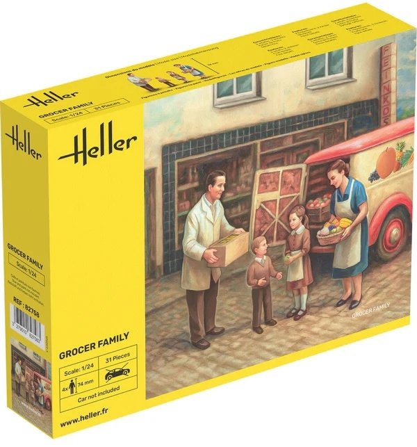 Heller 82758 Grocer Family 1/24