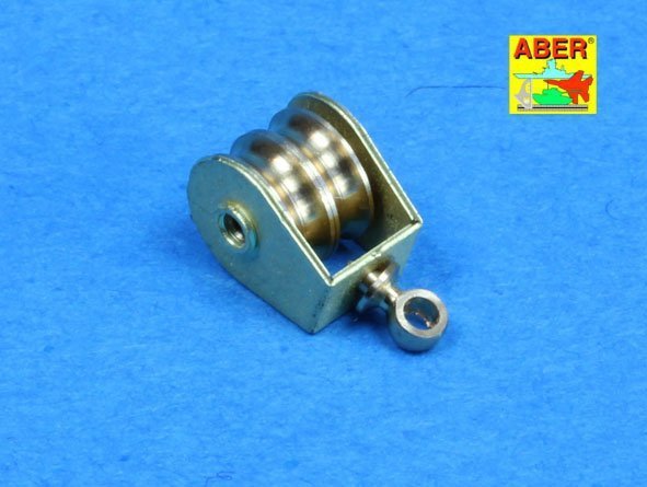 Aber R-09n All-purpose double Pulley x2 pcs.
