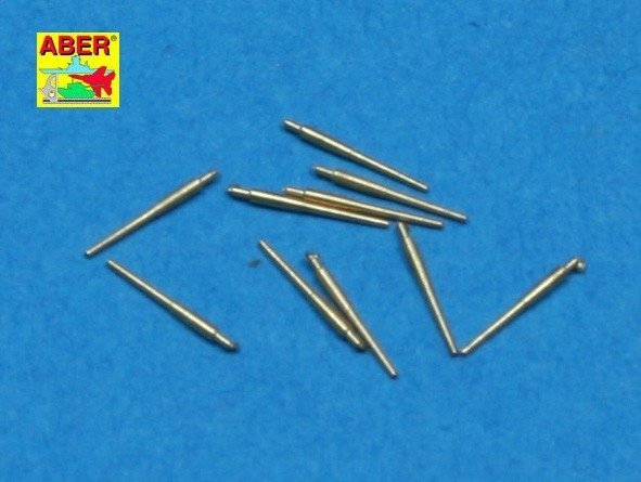 Aber 1:700L-20 Set of 10pcs 120 mm barrels for Royal Navy ships 1/700