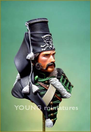 Young Miniatures YH1501-R The 9th Regiment Death Hussars  150mm