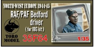 Toro 35F64 NWE 1944-45 - Kierowca Bedforda RAF/PSP - do modelu IBG 1/35