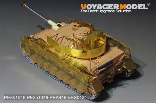Voyager Model PEA446 WWII German Pz.Kpfw.IV Ausf.J &quot;Thoma shields&quot; wire mesh schürzen (Last Production) (For RFM 5033) 1/35