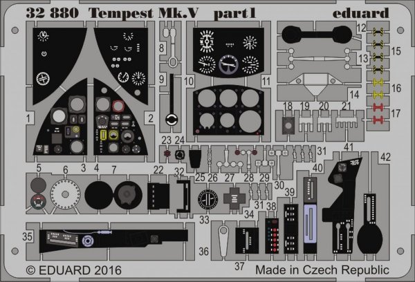 Eduard 32880 Tempest Mk. V 1/32 SPECIAL HOBBY