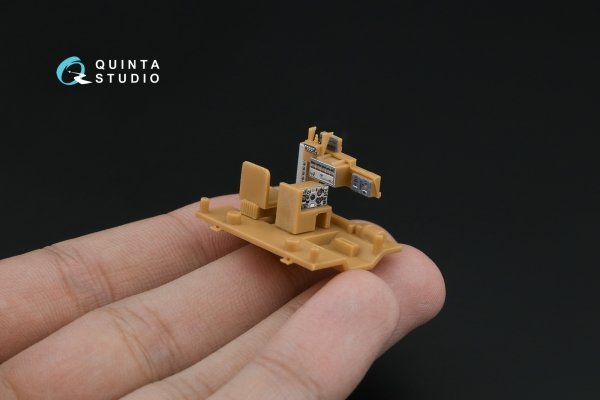 Quinta Studio QD72151 BM-30 Smerch 3D-Printed coloured Interior on decal paper (Hobby Boss) 1/72