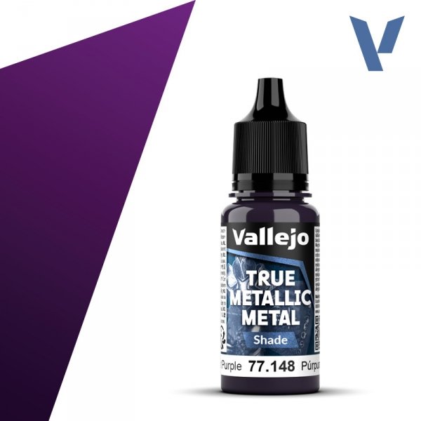 Vallejo 77148 Amethyst Purple - True Metallic Metal - Shade 18ml