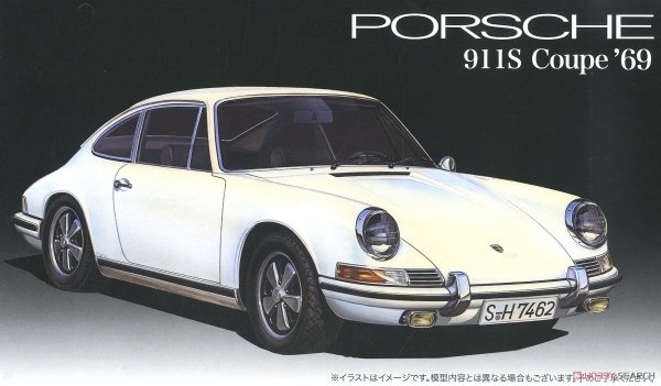Fujimi 126685 Porsche 911S Coupe ‘69 1/24