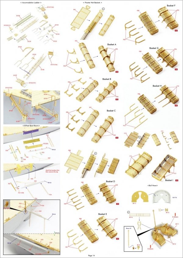 Pontos 37034FB USS BB-63 Missouri 1945 Advanced Detail Up Set for Hobbyboss Kit (Deck Blue 20B stained wooden deck) 1/350