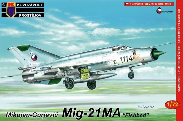 Kozavody Prostejov KPM0097 MiG-21MA (1:72)