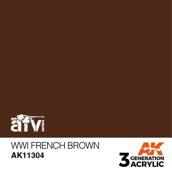 AK Interactive AK11304 WWI French Brown 17ml