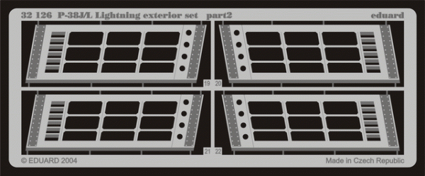 Eduard 32126 P-38J/ L exterior 1/32 TRUMPETER