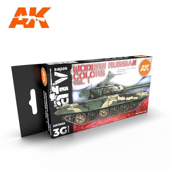 AK Interactive AK11662 MODERN RUSSIAN COLORS VOL 1 6x17 ml