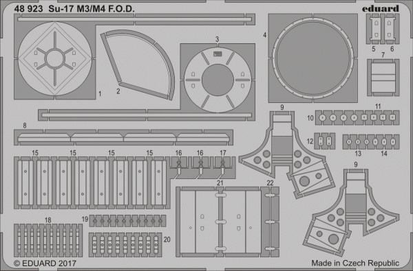 Eduard 48923 Su-17 M3/ M4 F. O.D. KITTY HAWK 1/48