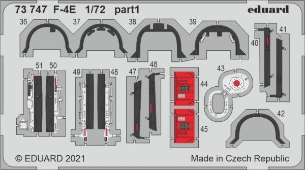 Eduard 73747 F-4E FINE MOLDS 1/72