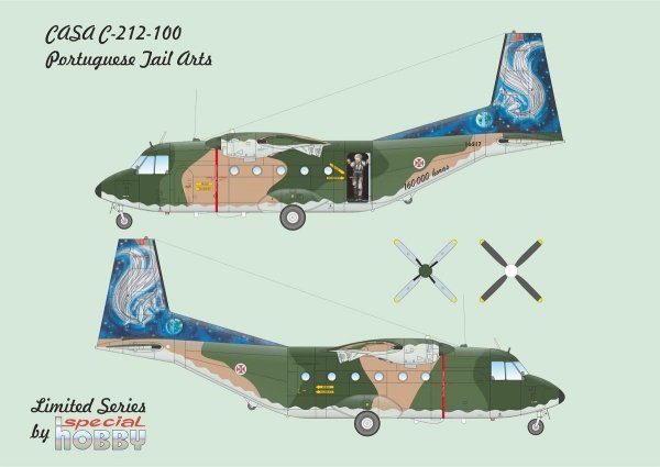 Special Hobby 72376 CASA C.212-100 TAIL ART (LIMITED EDITION) 1/72